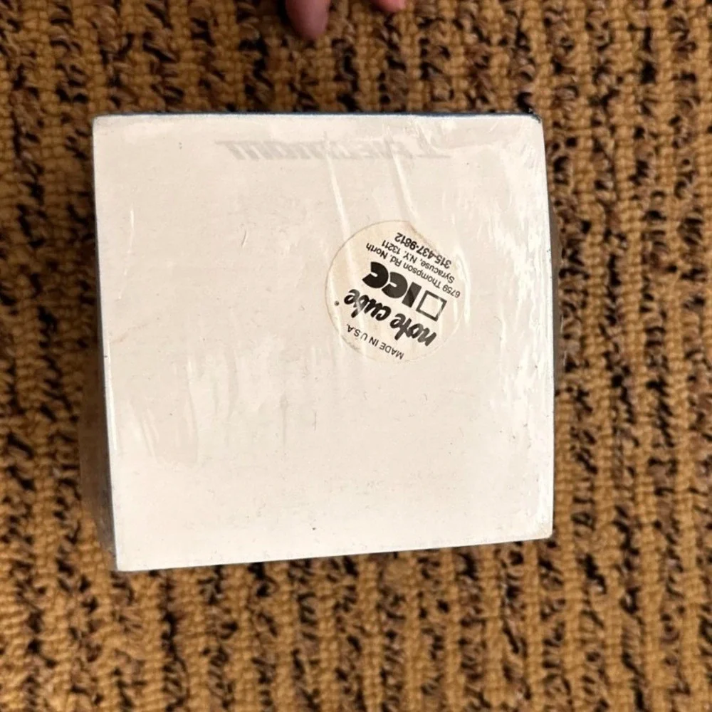Vintage Piedmont Airlines Memo Cube ~ New Old Stock